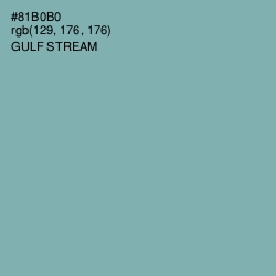 #81B0B0 - Gulf Stream Color Image